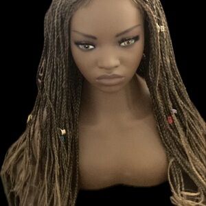 Braided Hair Extensions - Brown